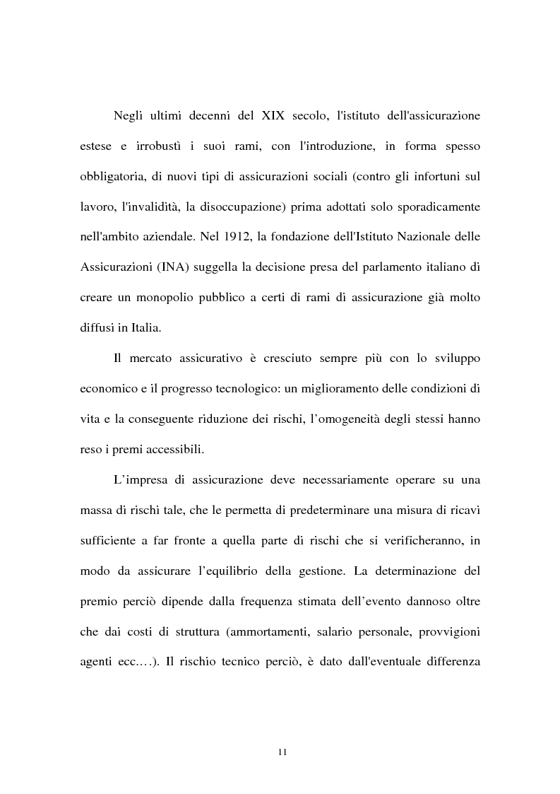 Anteprima della tesi: I sistemi organizzativi delle imprese di assicurazione. L'Aurora Assicurazioni S.p.A., Pagina 7