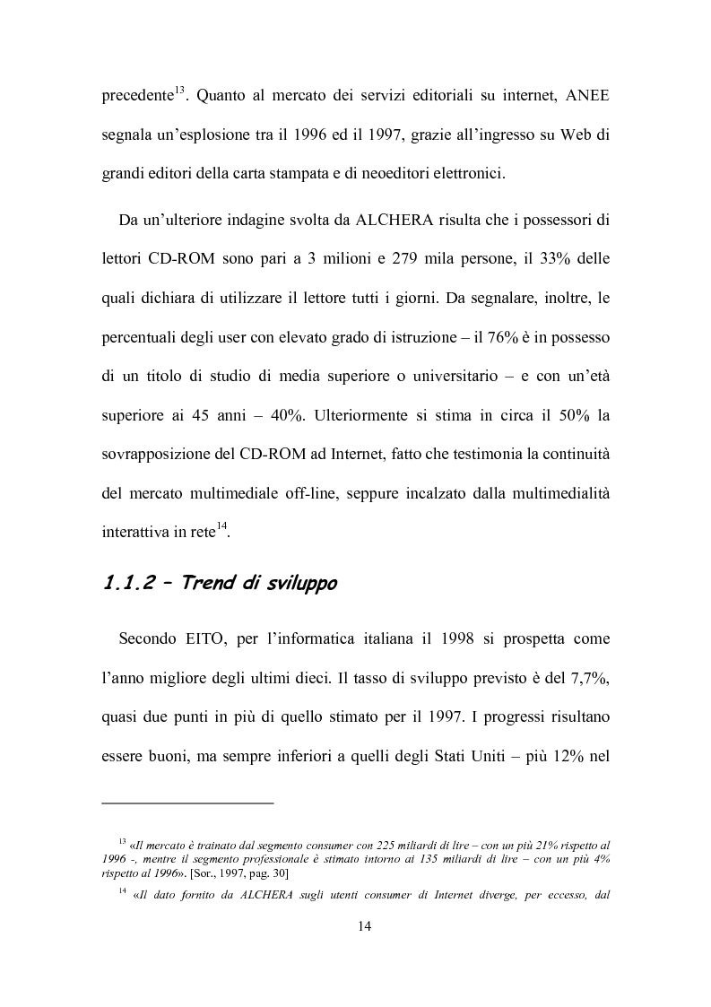 Anteprima della tesi: Computer, insegnamento, scuola: esperienze e prospettive, Pagina 11