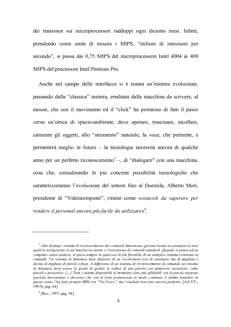 Anteprima della tesi: Computer, insegnamento, scuola: esperienze e prospettive, Pagina 5