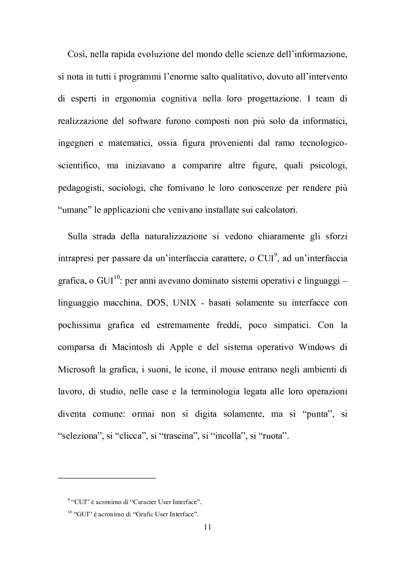 Anteprima della tesi: Computer, insegnamento, scuola: esperienze e prospettive, Pagina 8
