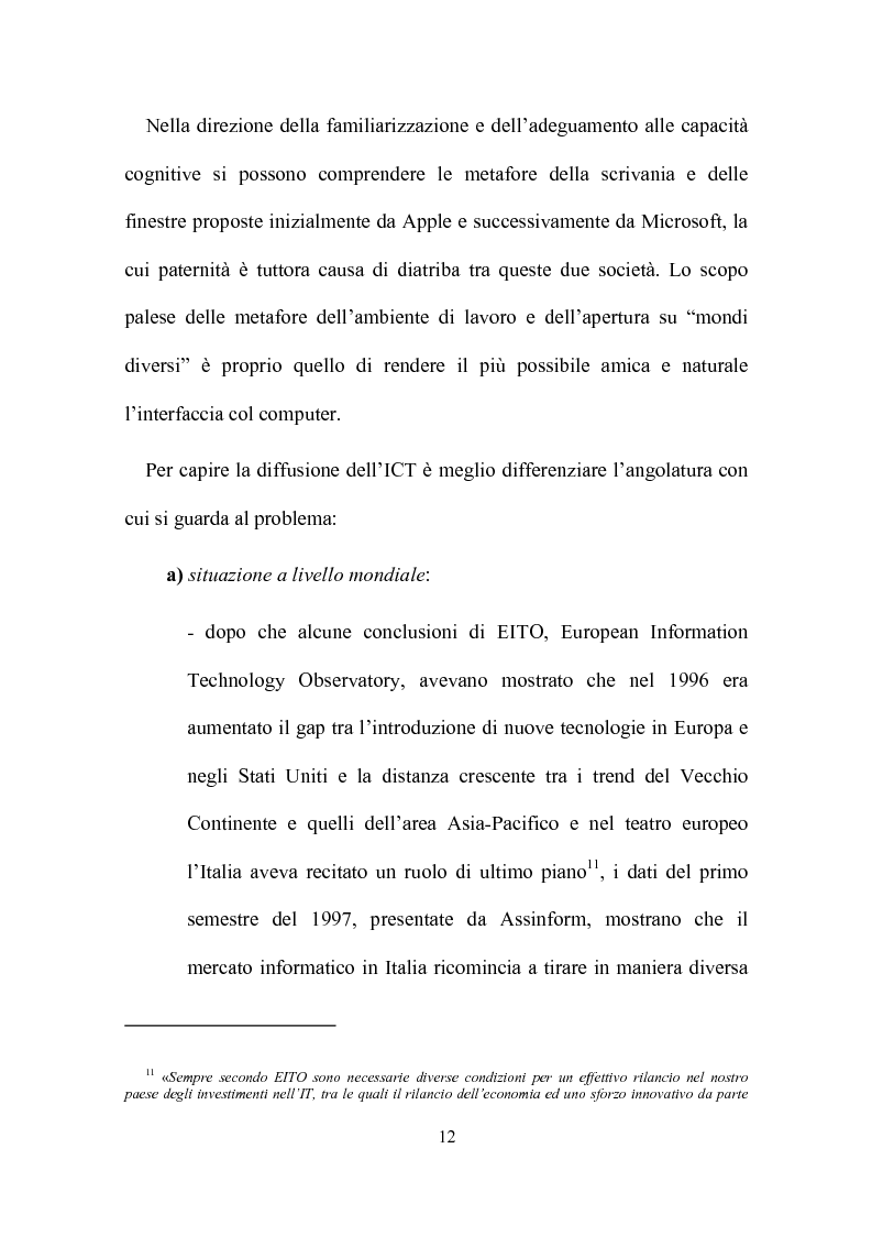 Anteprima della tesi: Computer, insegnamento, scuola: esperienze e prospettive, Pagina 9