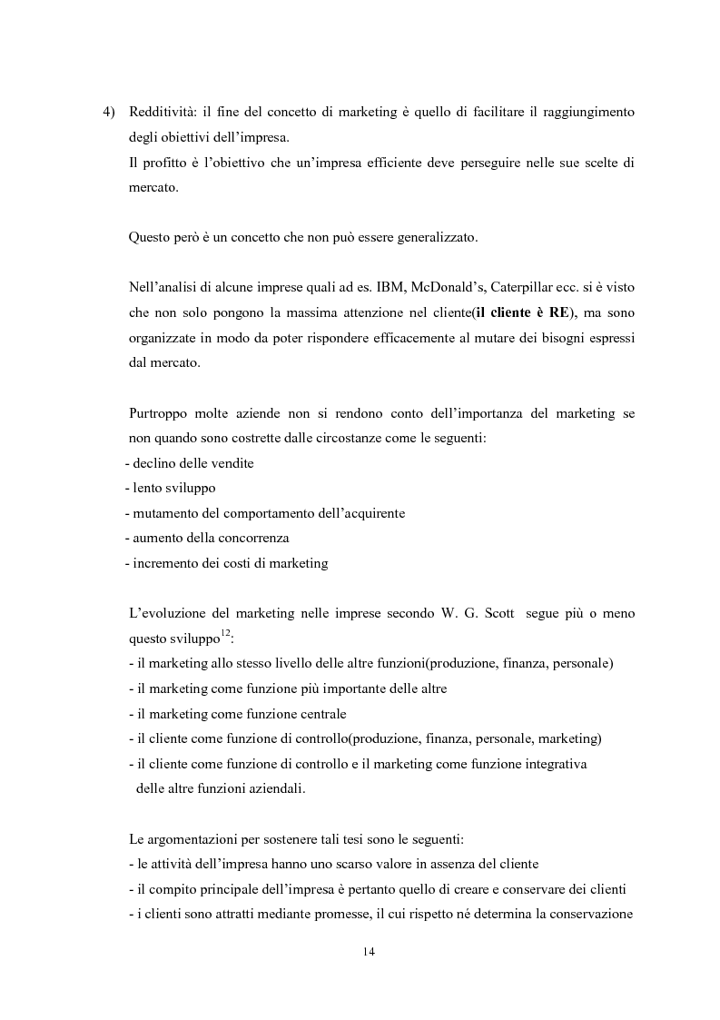 Anteprima della tesi: Il marketing mix e le sue applicazioni in aziende che operano nel settore moda, Pagina 14