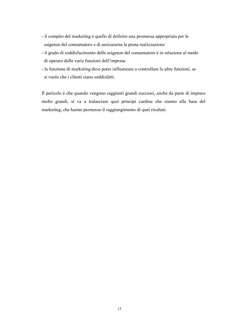 Anteprima della tesi: Il marketing mix e le sue applicazioni in aziende che operano nel settore moda, Pagina 15