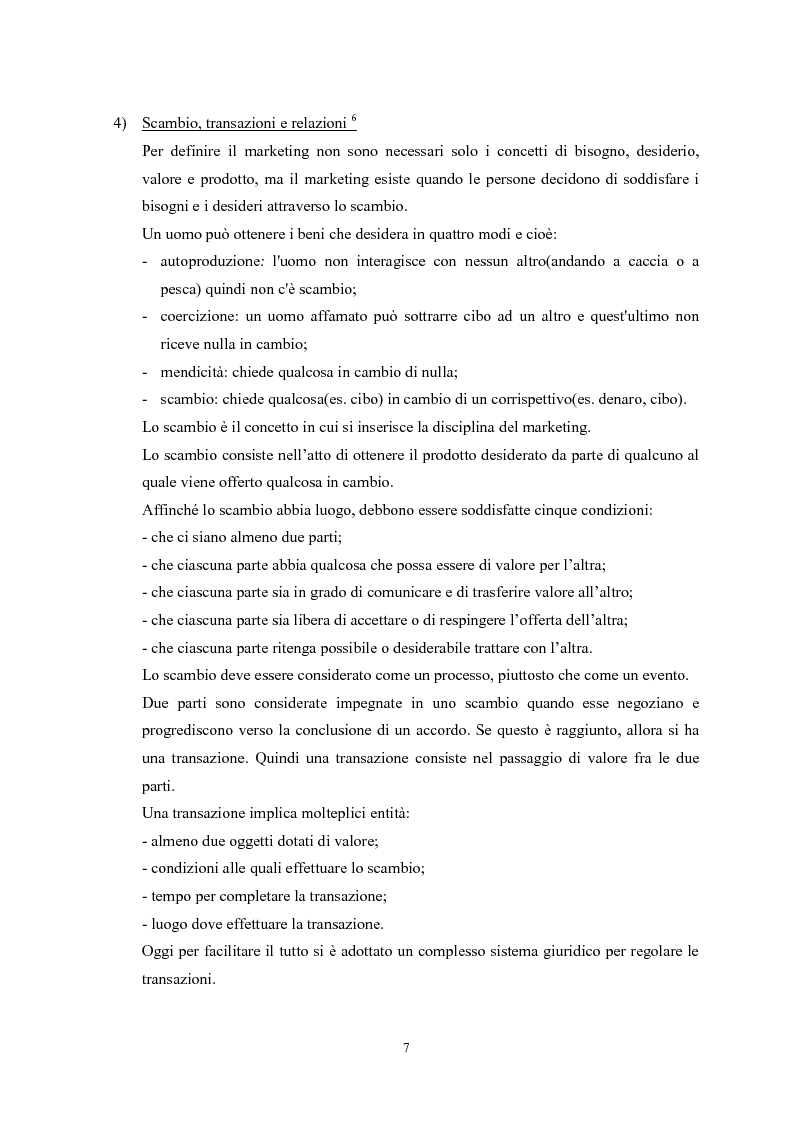 Anteprima della tesi: Il marketing mix e le sue applicazioni in aziende che operano nel settore moda, Pagina 7