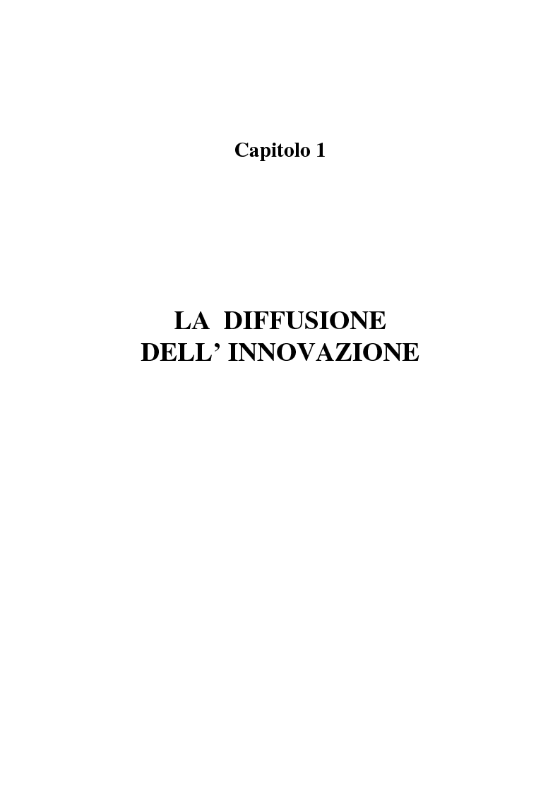 Anteprima della tesi: La diffusione dei nuovi mezzi di comunicazione nella media industria italiana, Pagina 3