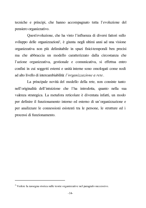 Anteprima della tesi: Le nuove vie del Giubileo. Il ruolo delle reti nell'agenzia romana, Pagina 10