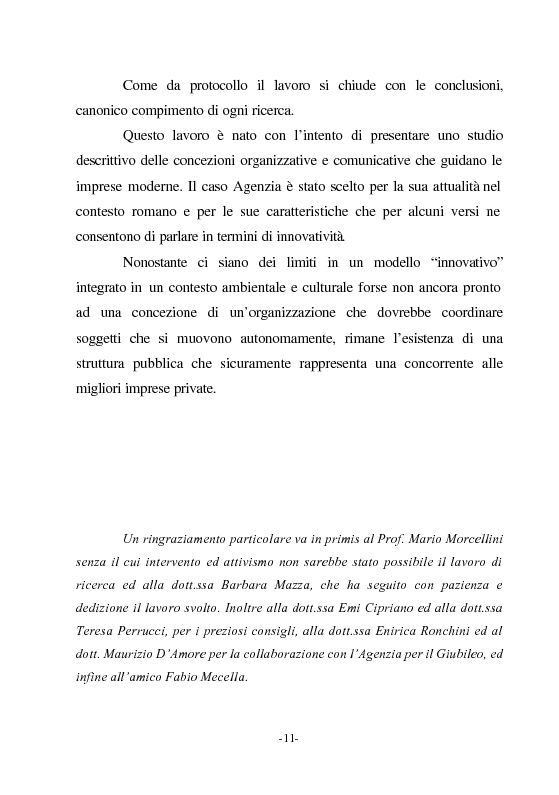 Anteprima della tesi: Le nuove vie del Giubileo. Il ruolo delle reti nell'agenzia romana, Pagina 7