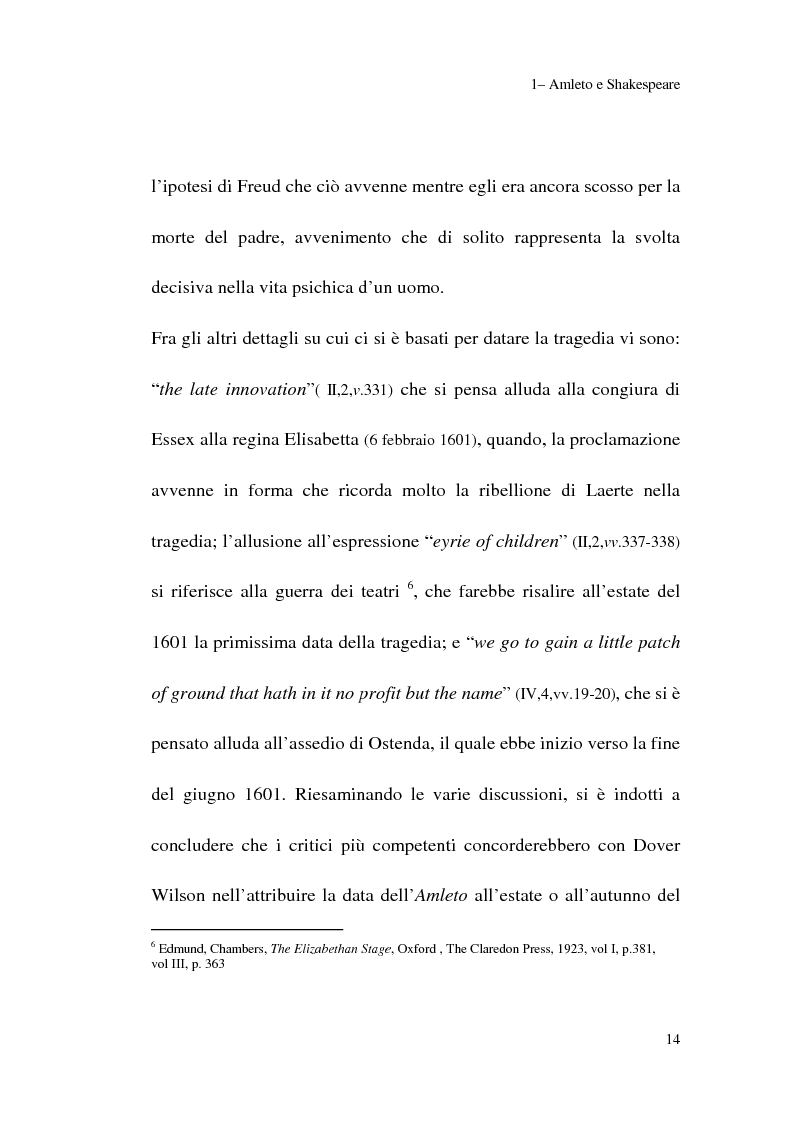 Anteprima della tesi: Amleto: so tell him the rest is silence, Pagina 12