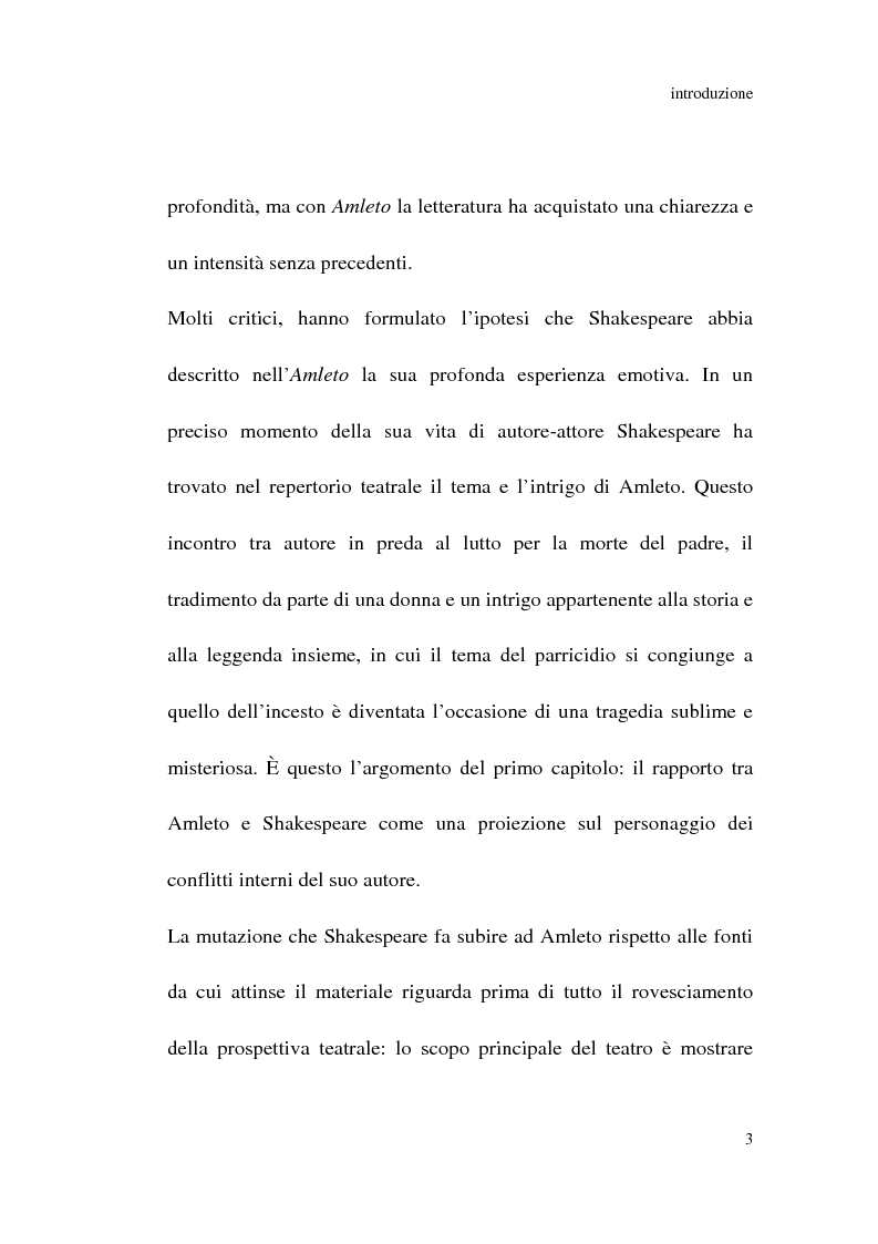 Anteprima della tesi: Amleto: so tell him the rest is silence, Pagina 2