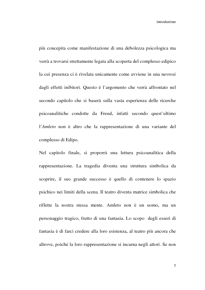 Anteprima della tesi: Amleto: so tell him the rest is silence, Pagina 4