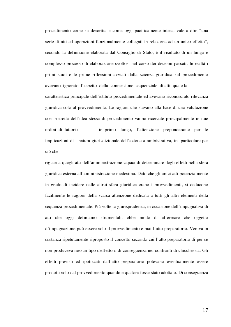 Anteprima della tesi: La semplificazione dei procedimenti amministrativi, Pagina 12