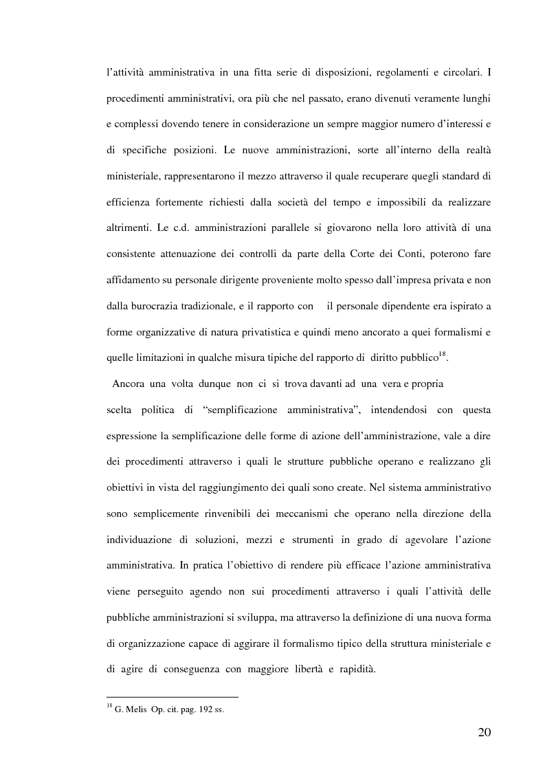 Anteprima della tesi: La semplificazione dei procedimenti amministrativi, Pagina 15