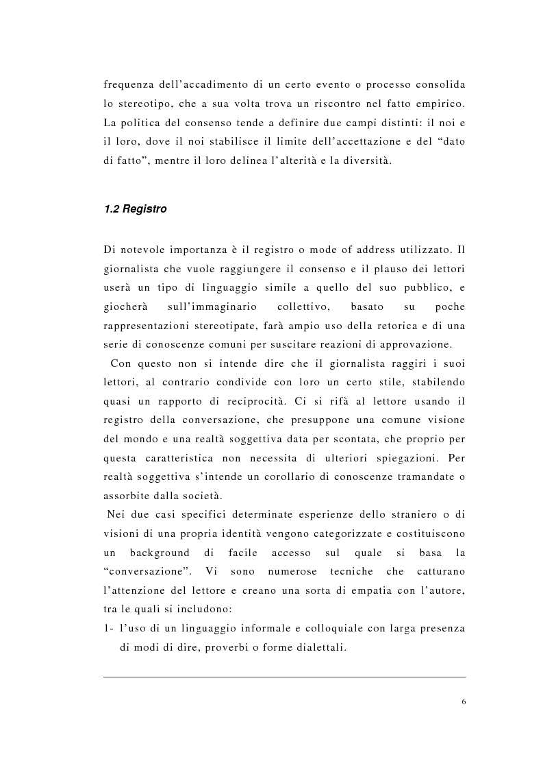 Anteprima della tesi: Englishness e italianità nei discorsi giornalistici: Tim Parks, Jeremy Paxman, Beppe Severgnini, Pagina 6