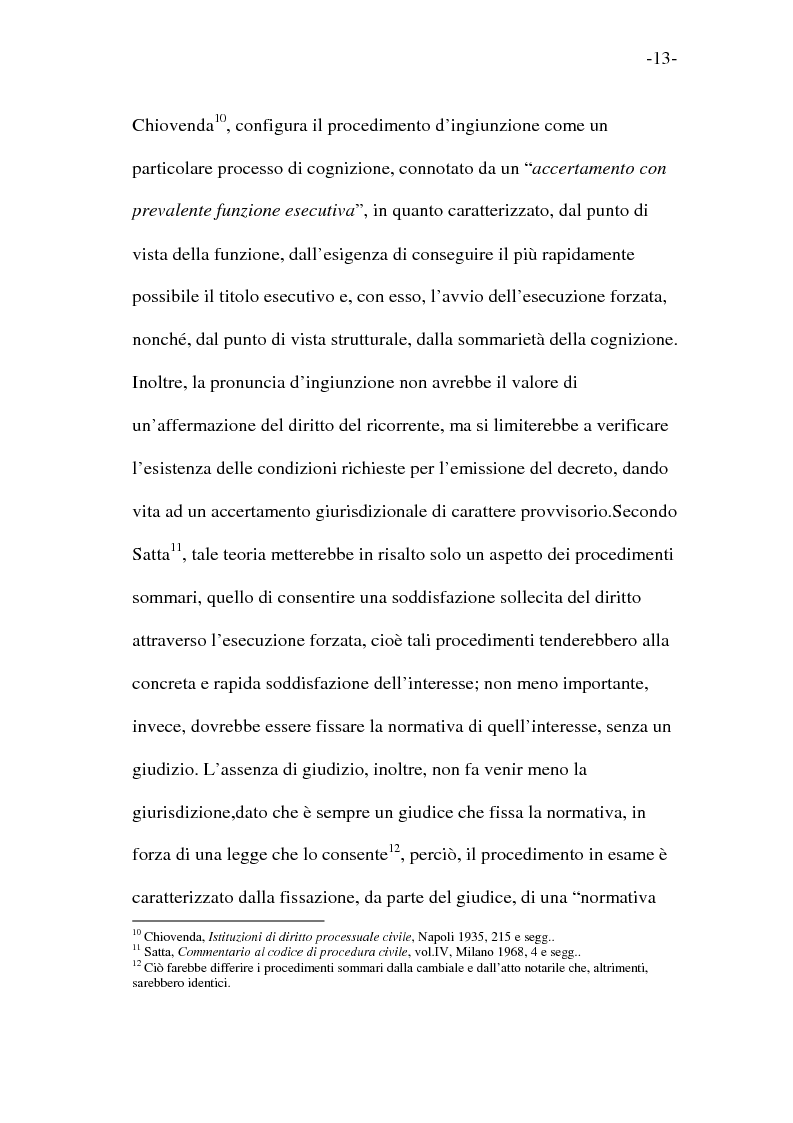 Anteprima della tesi: L'esecutorietà provvisoria del decreto ingiuntivo, Pagina 8