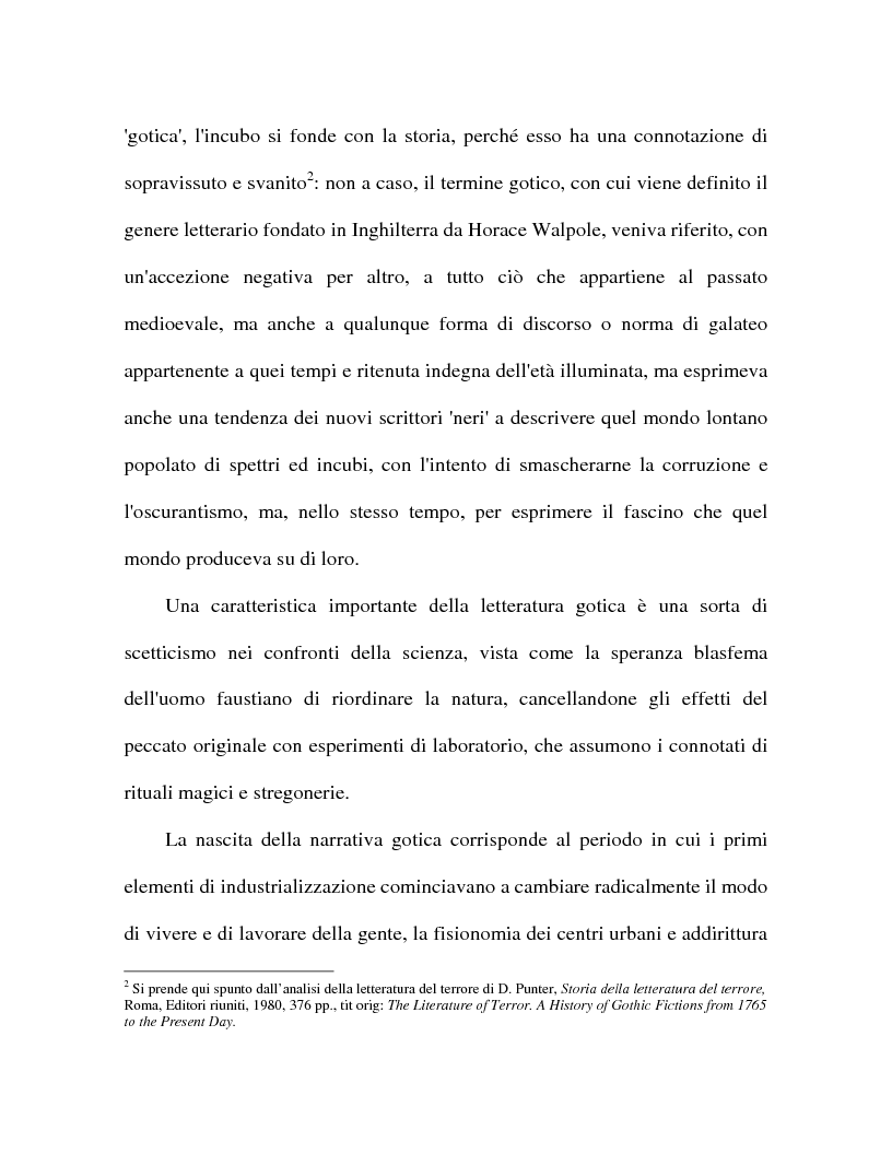 Anteprima della tesi: Il mostruoso in H.P. Lovecraft e Stephen King, Pagina 9