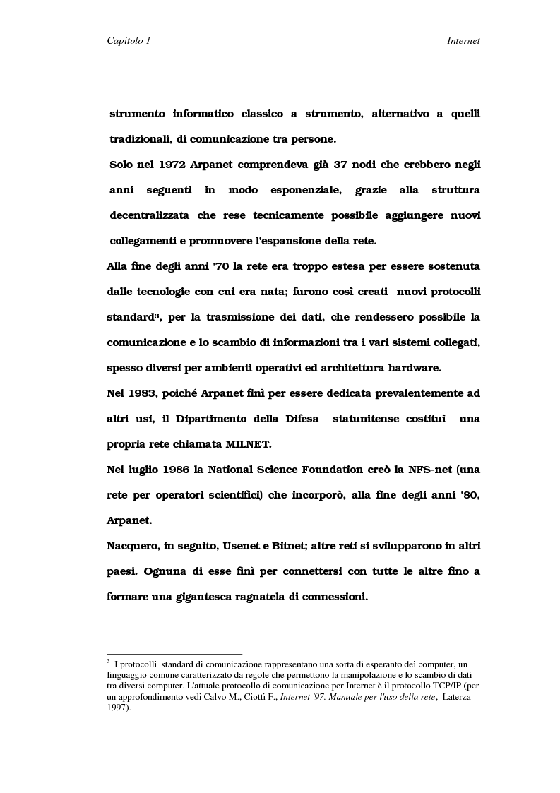 Anteprima della tesi: La comunicazione nelle comunità virtuali. Il chattista alla ricerca di Sè., Pagina 12