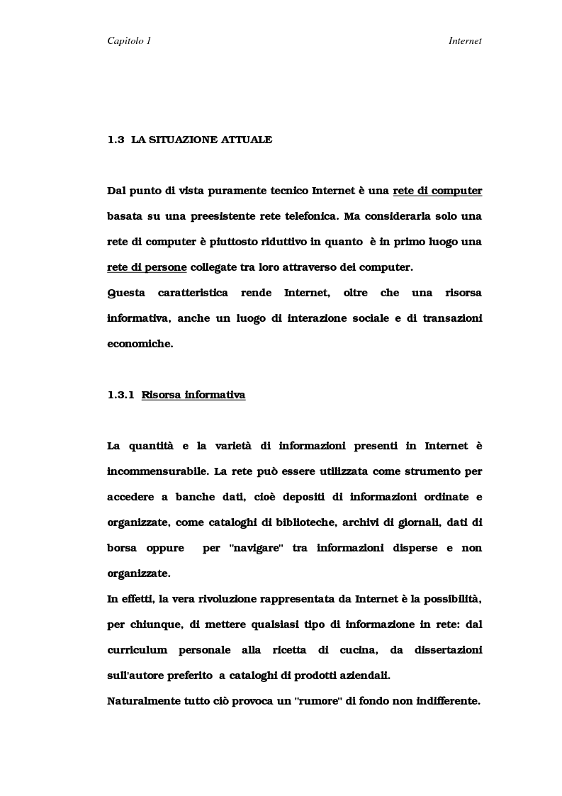 Anteprima della tesi: La comunicazione nelle comunità virtuali. Il chattista alla ricerca di Sè., Pagina 14
