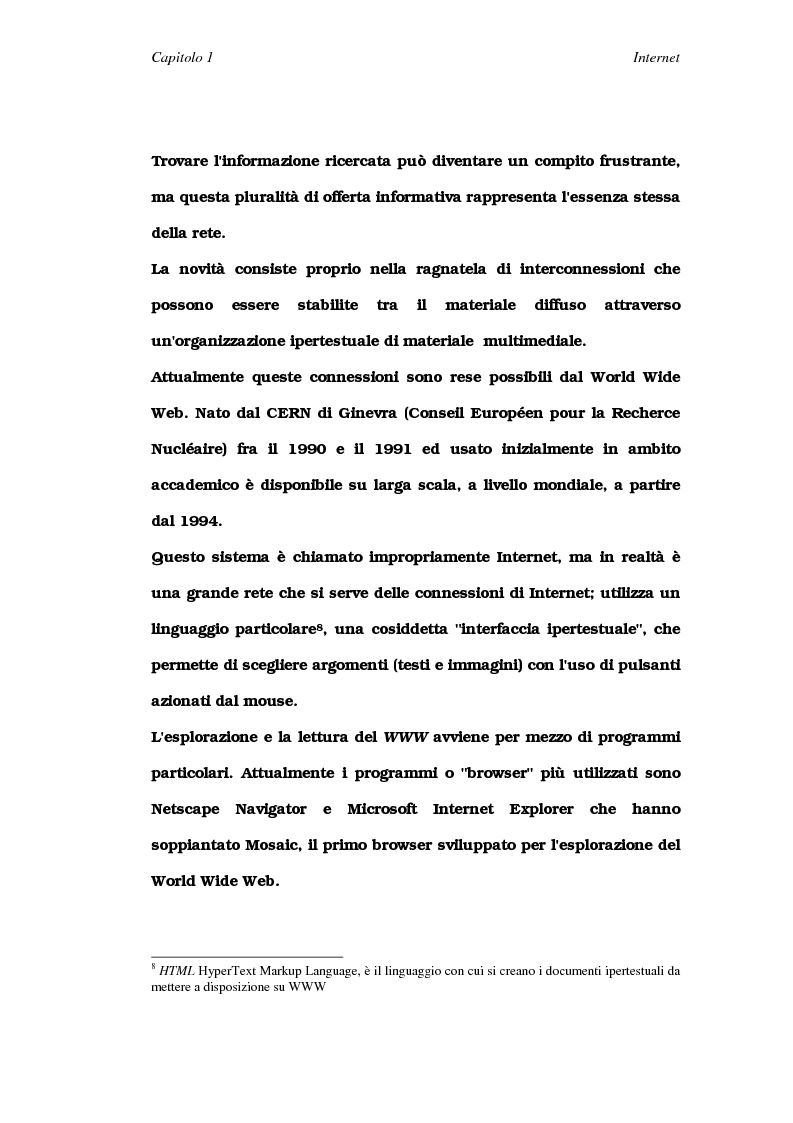 Anteprima della tesi: La comunicazione nelle comunità virtuali. Il chattista alla ricerca di Sè., Pagina 15