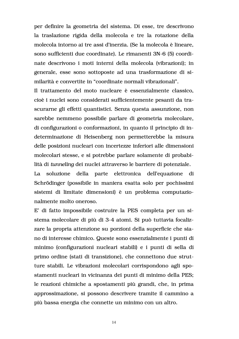 Anteprima della tesi: Studio delle proprietà energetiche e molecolari di sistemi chimici di interesse biologico con metodi teorico-computazionali, Pagina 8