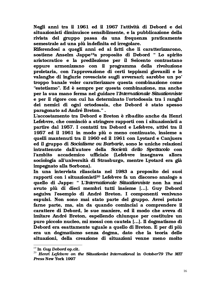 Anteprima della tesi: Guy Debord - Tra avanguardia e critica sociale, Pagina 13