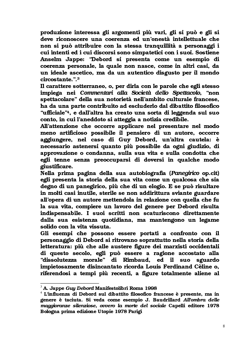 Anteprima della tesi: Guy Debord - Tra avanguardia e critica sociale, Pagina 5