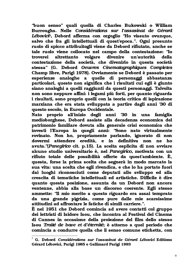 Anteprima della tesi: Guy Debord - Tra avanguardia e critica sociale, Pagina 6