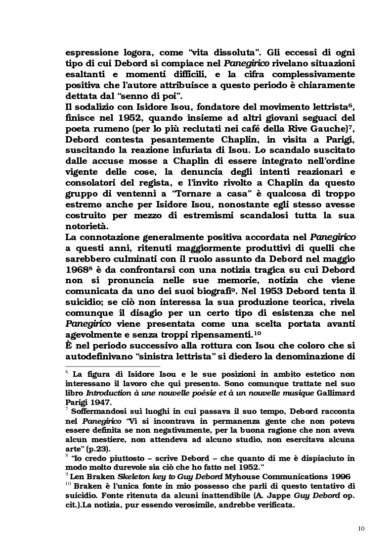 Anteprima della tesi: Guy Debord - Tra avanguardia e critica sociale, Pagina 7