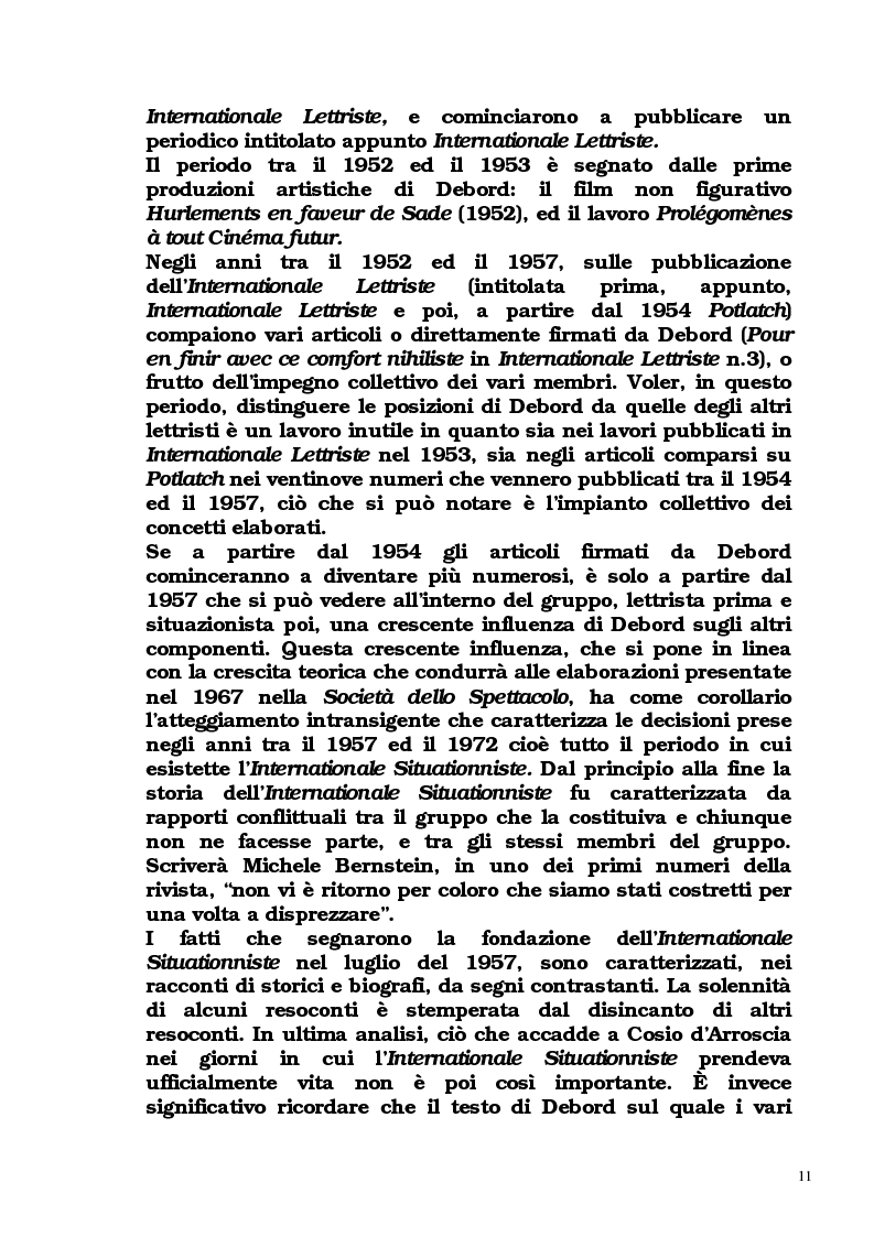 Anteprima della tesi: Guy Debord - Tra avanguardia e critica sociale, Pagina 8