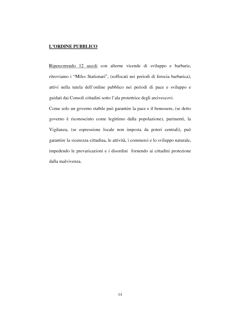 Anteprima della tesi: Sicurezza e comunità: il vigile di quartiere, Pagina 9