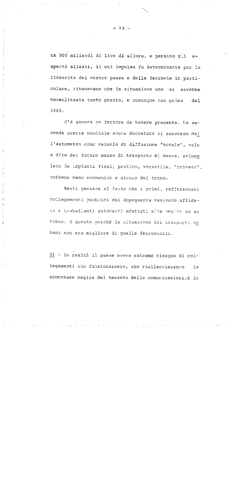 Anteprima della tesi: La trasformazione delle Ferrovie dello Stato - Legge 210/85, Pagina 13