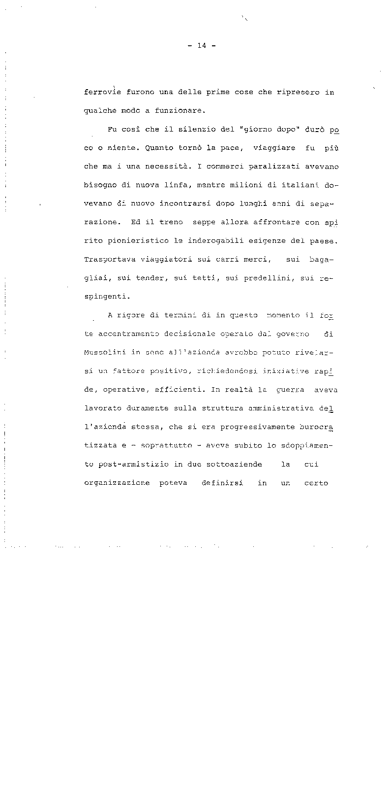 Anteprima della tesi: La trasformazione delle Ferrovie dello Stato - Legge 210/85, Pagina 14