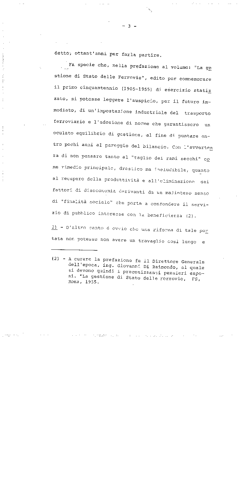 Anteprima della tesi: La trasformazione delle Ferrovie dello Stato - Legge 210/85, Pagina 3