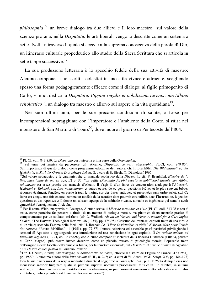 Anteprima della tesi: Il Liber manualis, commento ai salmi penitenziali, 118 e graduali di Alcuino di York, Pagina 5