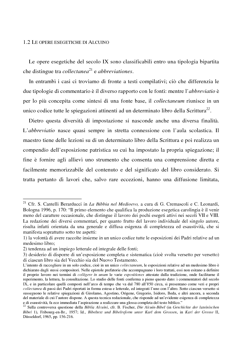 Anteprima della tesi: Il Liber manualis, commento ai salmi penitenziali, 118 e graduali di Alcuino di York, Pagina 6