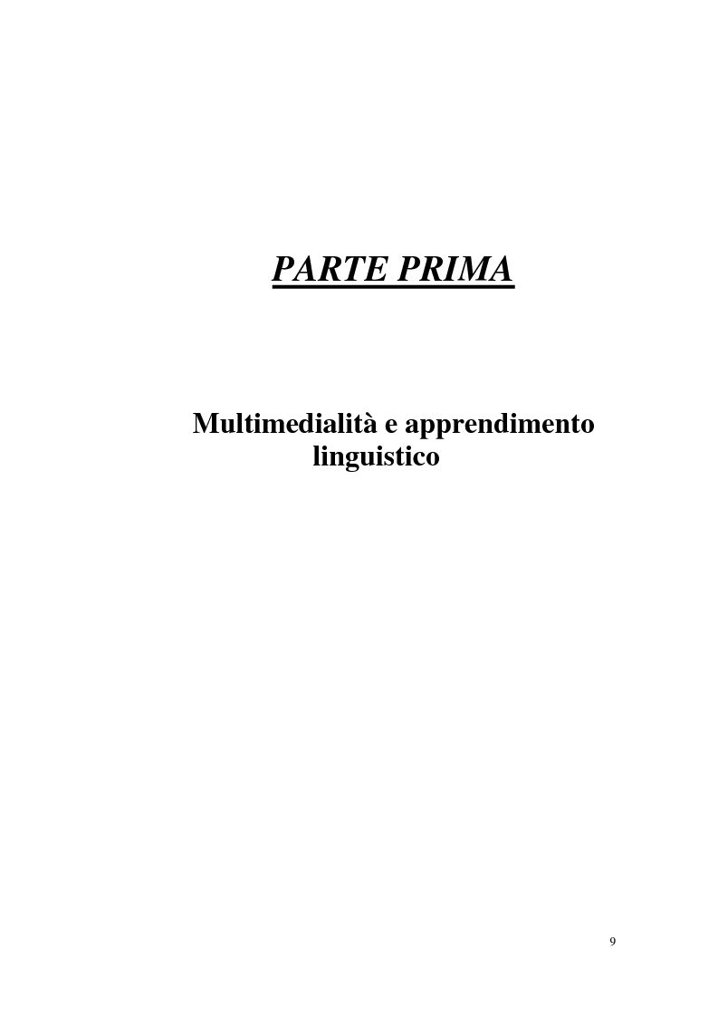Anteprima della tesi: Internet e l'apprendimento della lingua tedesca online, Pagina 4