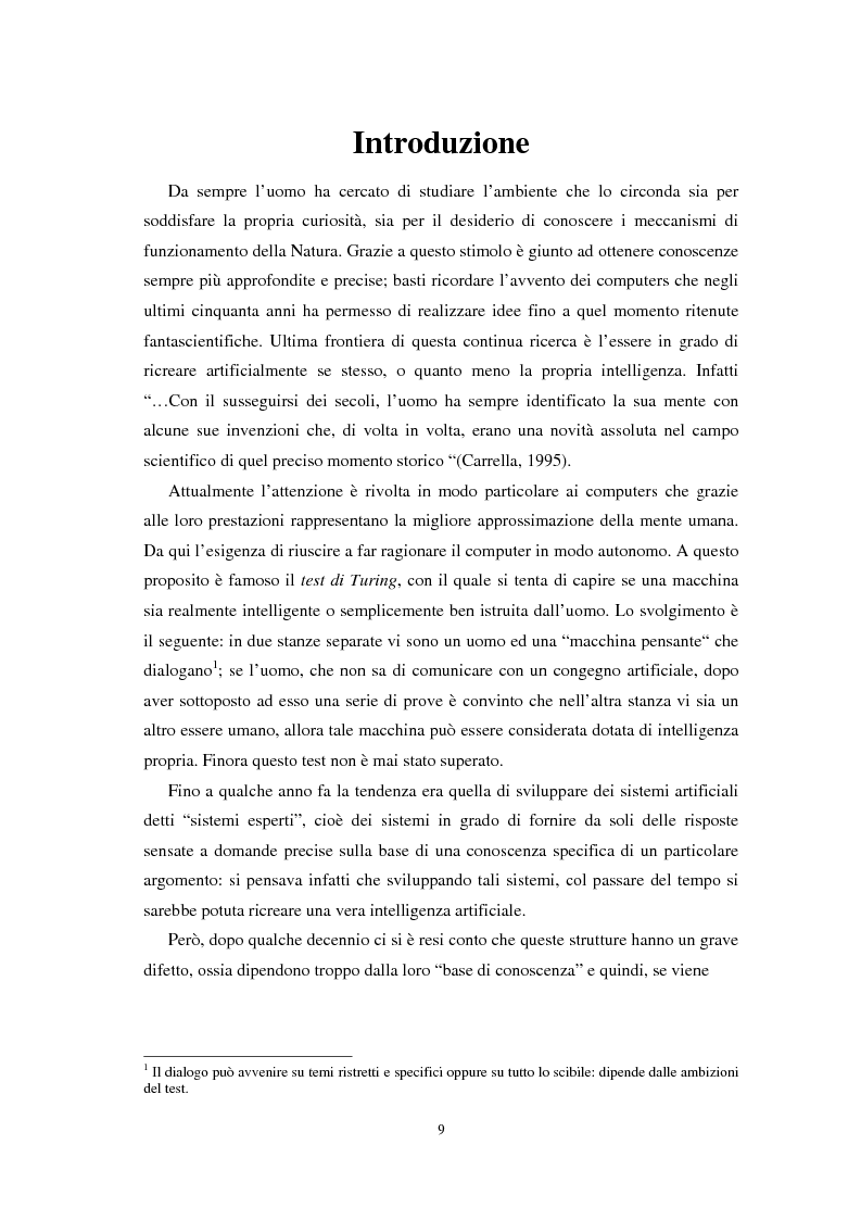 Anteprima della tesi: Applicazioni statistiche delle reti neurali alle insolvenze delle compagnie di assicurazione, Pagina 5