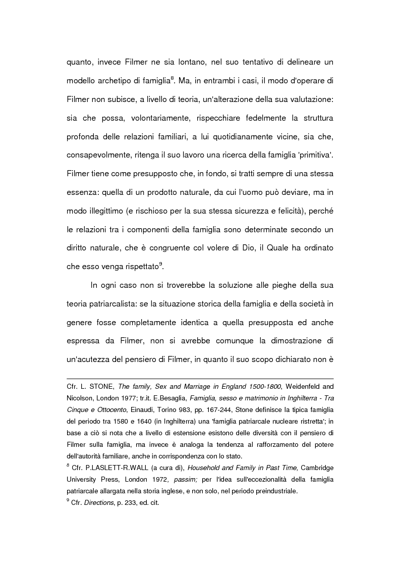 Anteprima della tesi: La famiglia e lo stato: il Patriarcha di Robert Filmer, Pagina 4