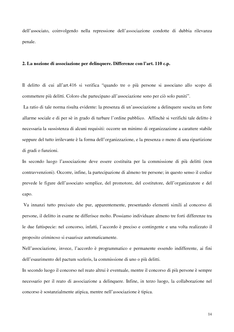 Anteprima della tesi: Il concorso esterno all'associazione mafiosa, Pagina 10