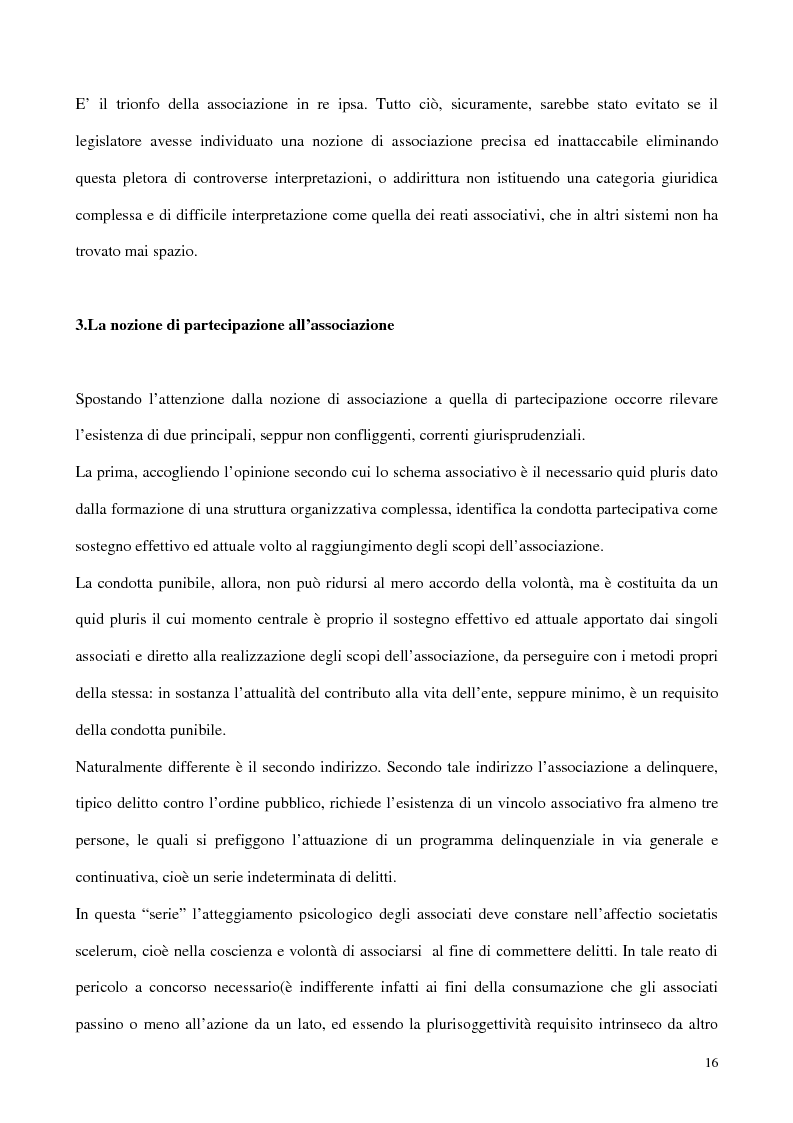 Anteprima della tesi: Il concorso esterno all'associazione mafiosa, Pagina 12