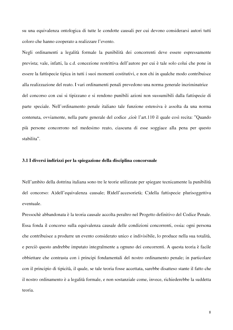 Anteprima della tesi: Il concorso esterno all'associazione mafiosa, Pagina 4