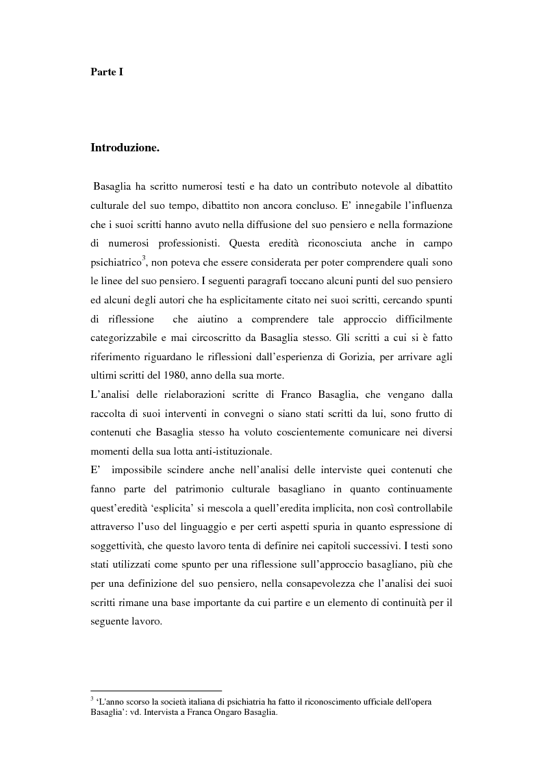 Anteprima della tesi: L'eredità basagliana, Pagina 5