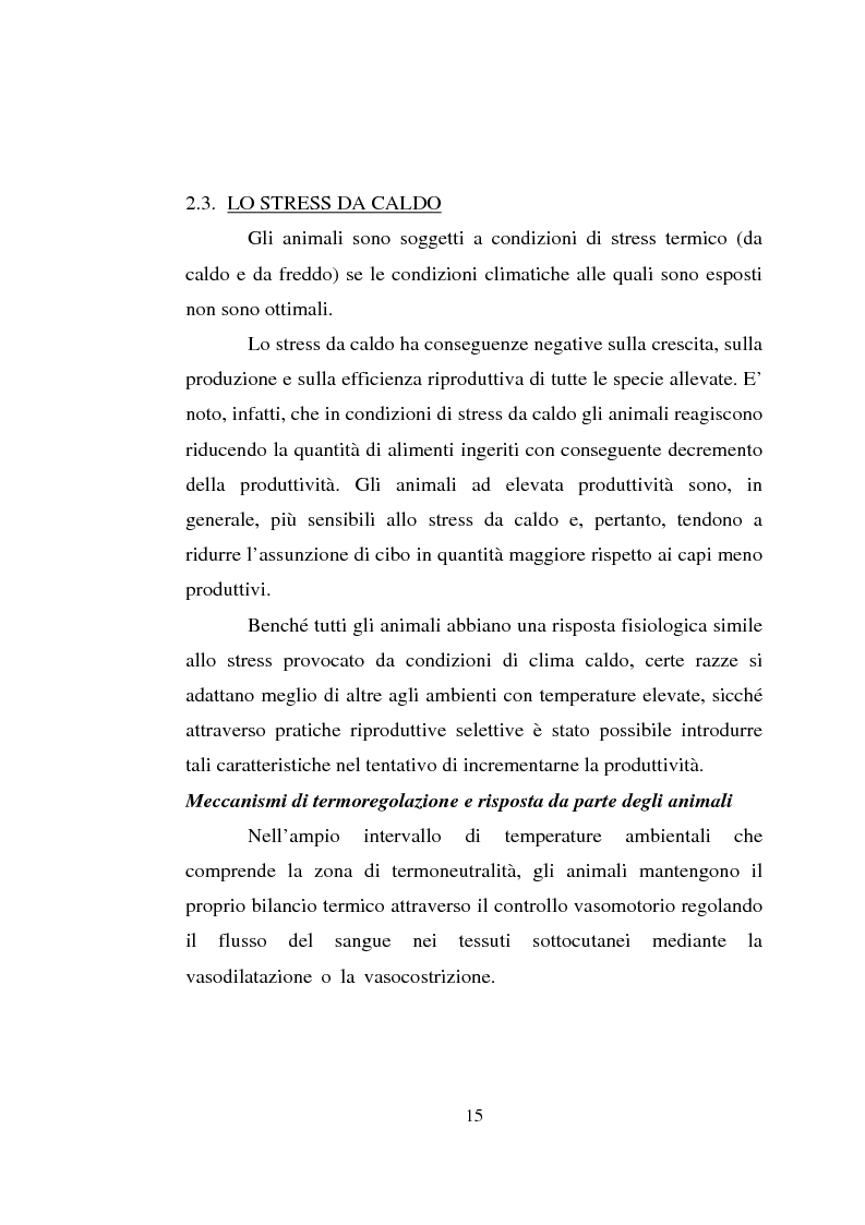 Anteprima della tesi: Impiego dei simulatori termici per l'analisi degli effetti del clima sul benessere termico di una pecora al pascolo, Pagina 15