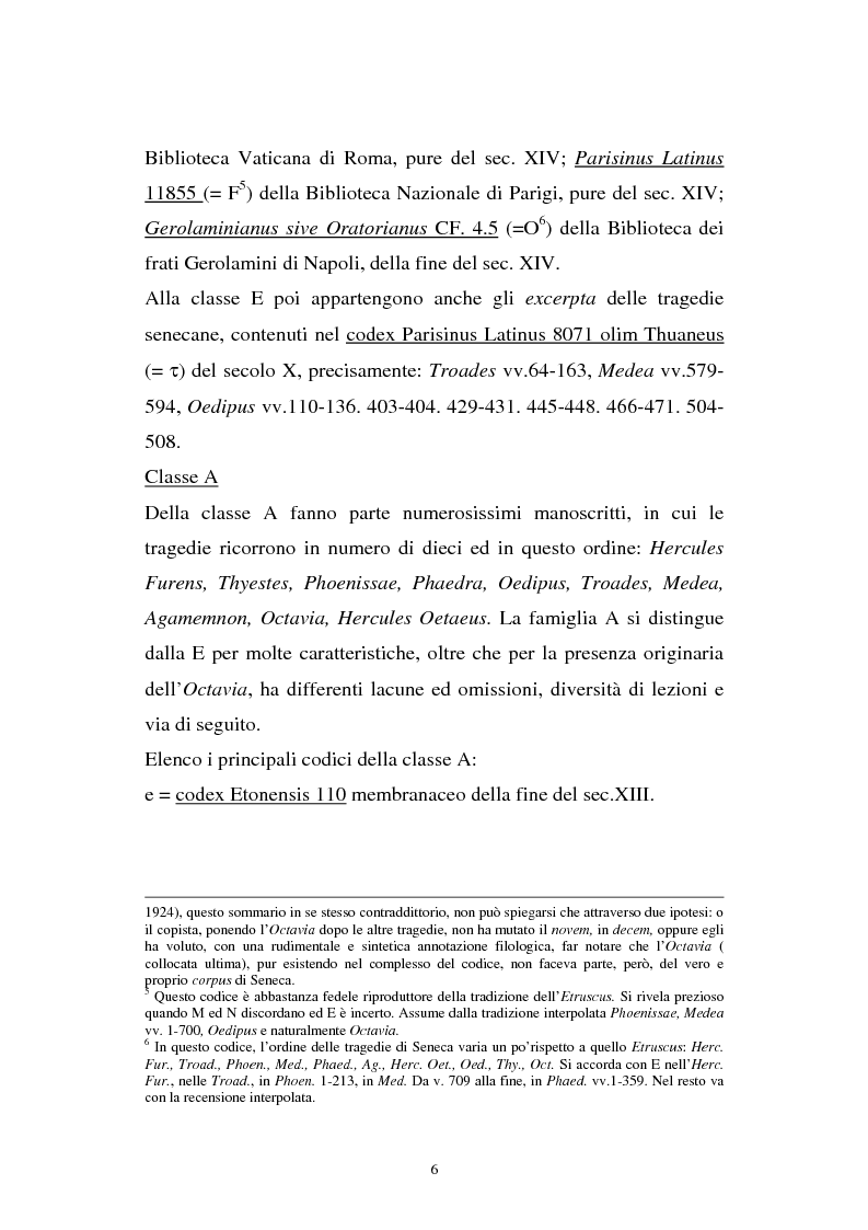 Anteprima della tesi: Ricerche sull'Octavia, Pagina 6