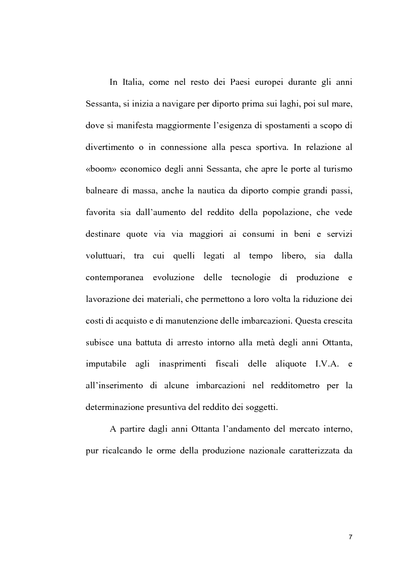 Anteprima della tesi: Strutture portuali e spazio relazionale: il caso della nautica da diporto nel Savonese, Pagina 5