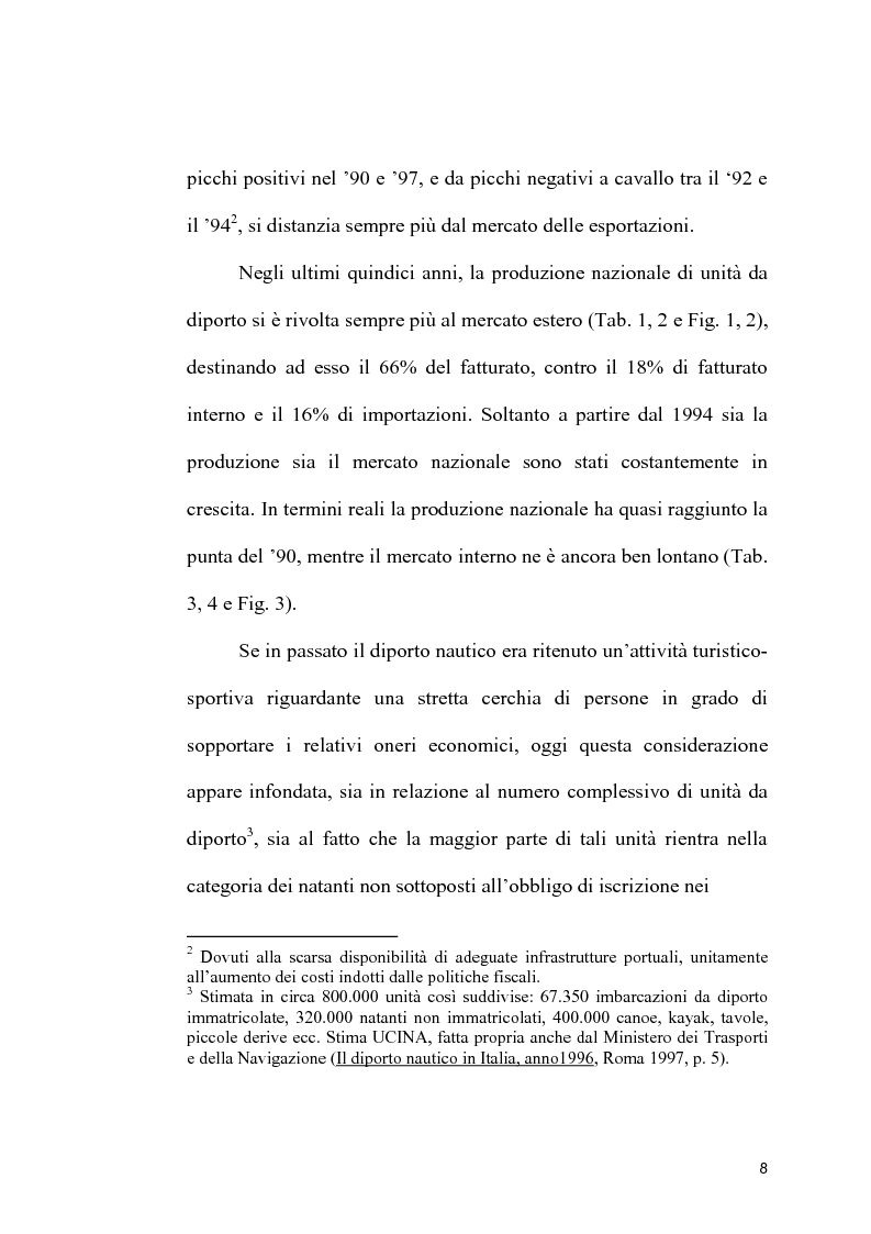 Anteprima della tesi: Strutture portuali e spazio relazionale: il caso della nautica da diporto nel Savonese, Pagina 6