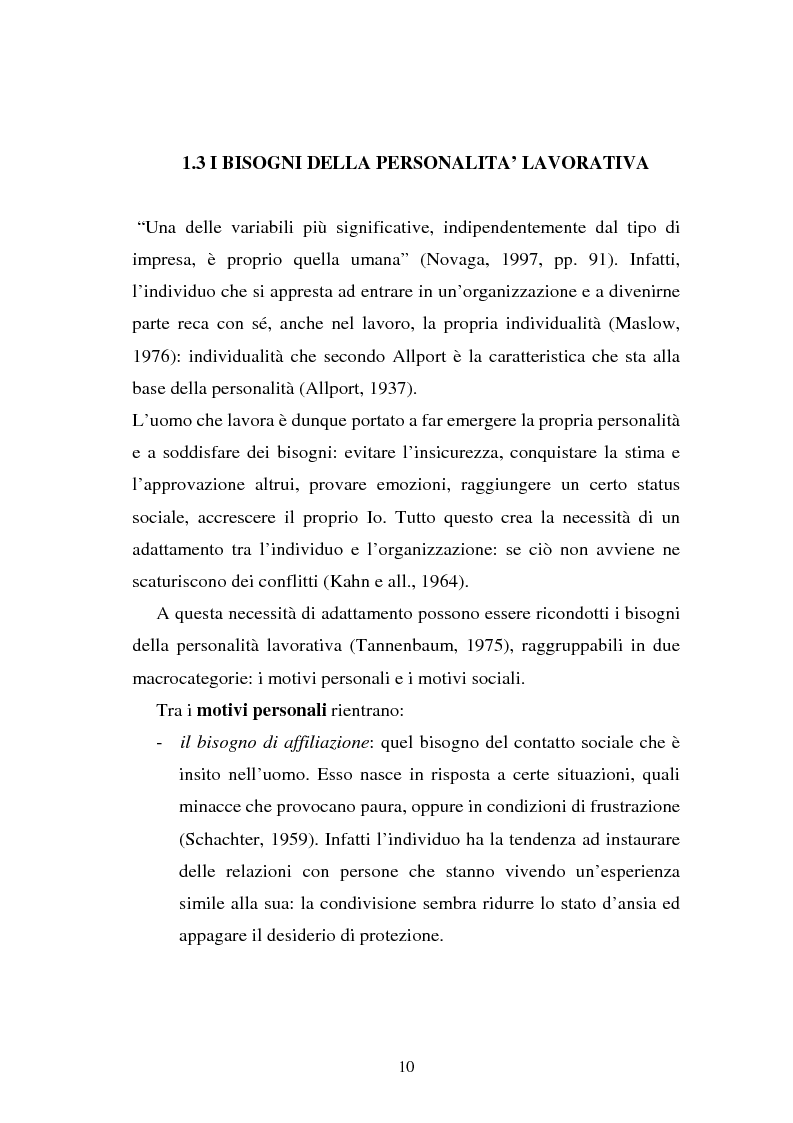 Anteprima della tesi: Flessibilità e mediazione del lavoro temporaneo: un caso aziendale, Pagina 7