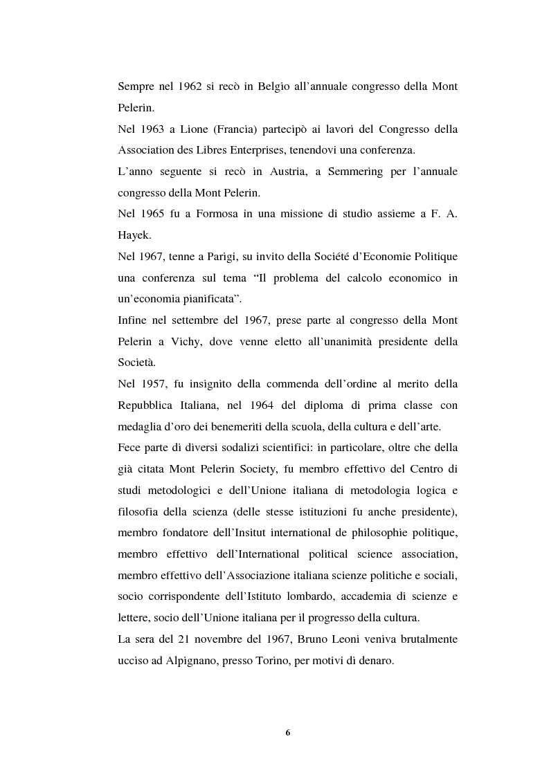 Anteprima della tesi: L'idea di uno stato privo di coercizioni nella filosofia del diritto di Bruno Leoni, Pagina 5