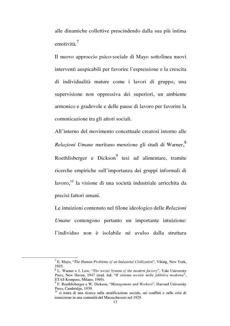 Anteprima della tesi: Individualità e agire collettivo. Il rischio e gli altri agenti che riconsegnano identità all’attore sociale, Pagina 11