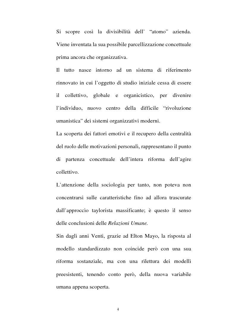 Anteprima della tesi: Individualità e agire collettivo. Il rischio e gli altri agenti che riconsegnano identità all’attore sociale, Pagina 2
