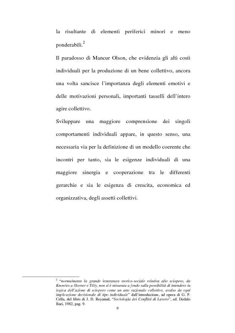 Anteprima della tesi: Individualità e agire collettivo. Il rischio e gli altri agenti che riconsegnano identità all’attore sociale, Pagina 7